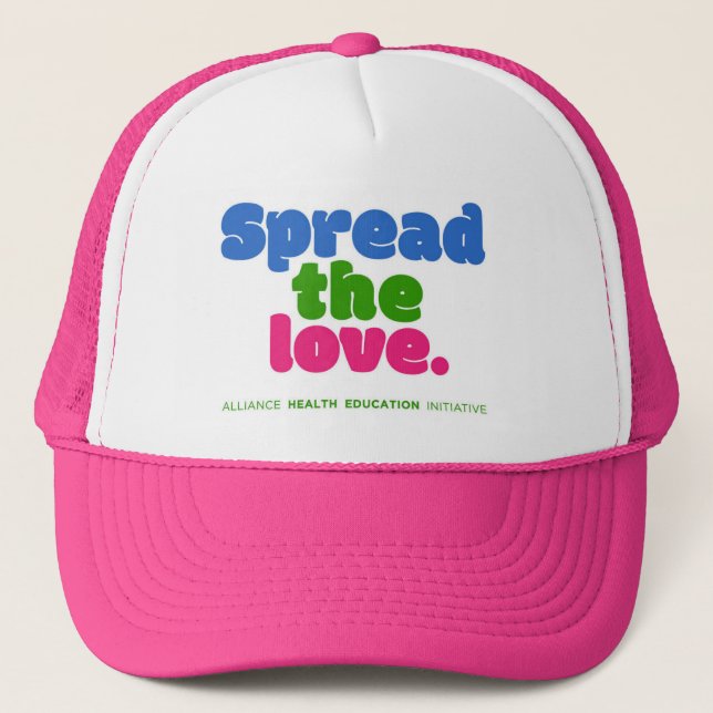 Casquette Diffuser Le Chapeau De Trucker AHEI Love (Devant)