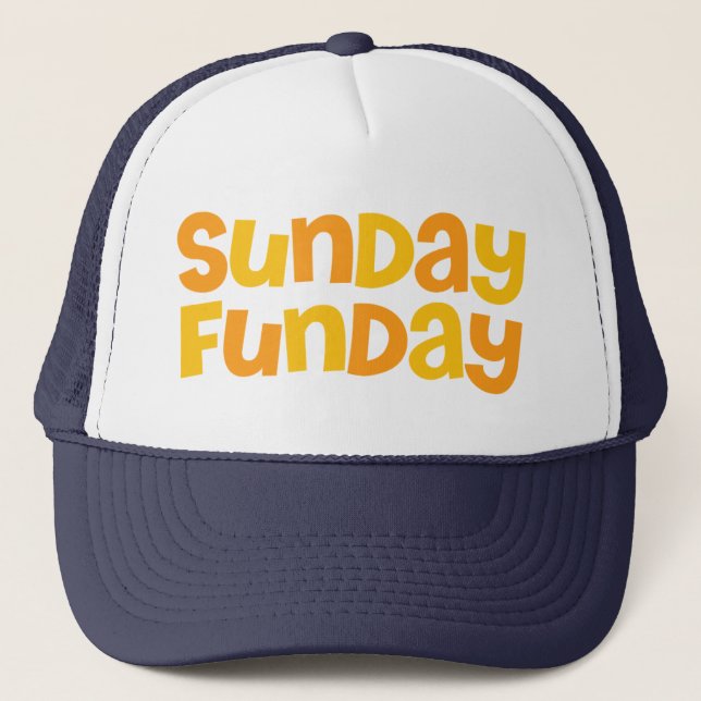 Casquette Dimanche le jour de fête. (Devant)