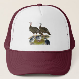 Casquette Dindes Famille Sauvage de l'Est