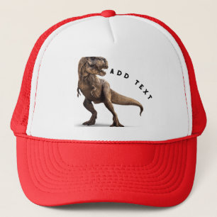 Casquette Dinosaur Reptiles Image Ajouter Texte Imprimé Supe