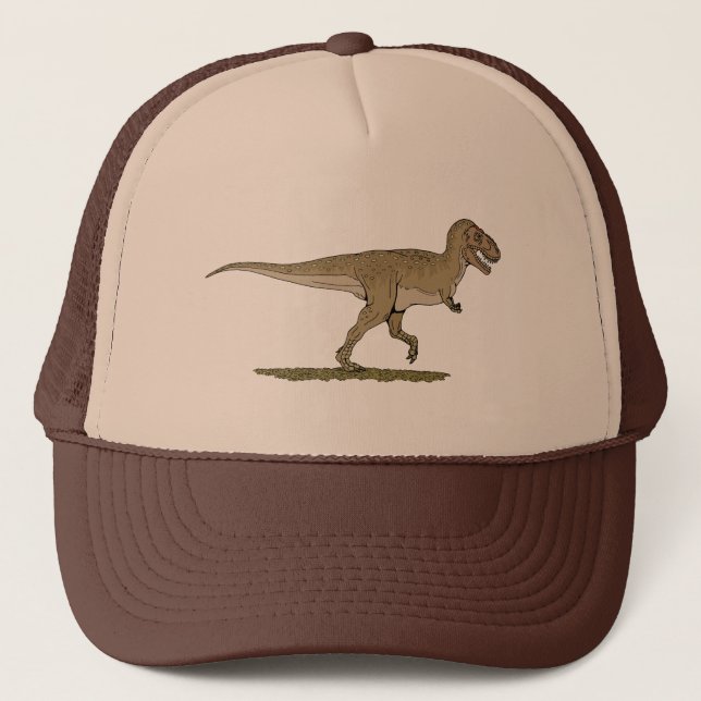 Casquette Dinosaure crétacé Tyrannosaurus rex (Devant)