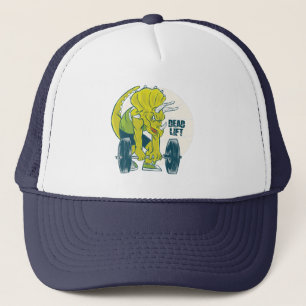 Casquette Dinosaure de levage - Triceratop Poids Lifting