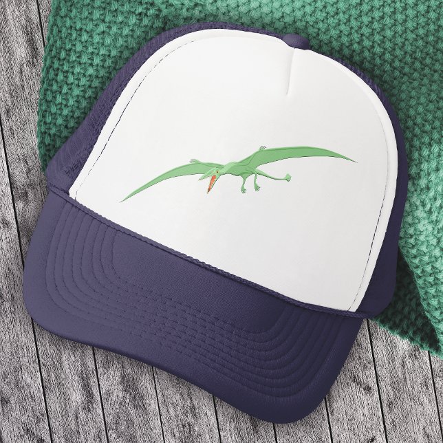 Casquette Dinosaure de Ptérodactyle Vert 3 (Créateur téléchargé)
