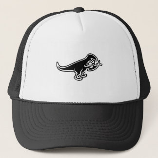 Casquette Dinosaure mangeant des poissons de Jésus