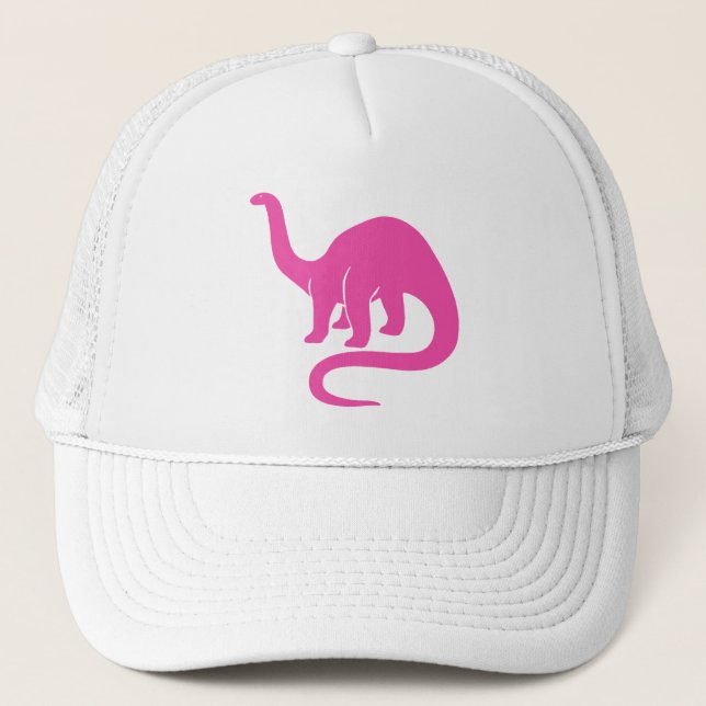 Casquette dinosaure - rose (Devant)