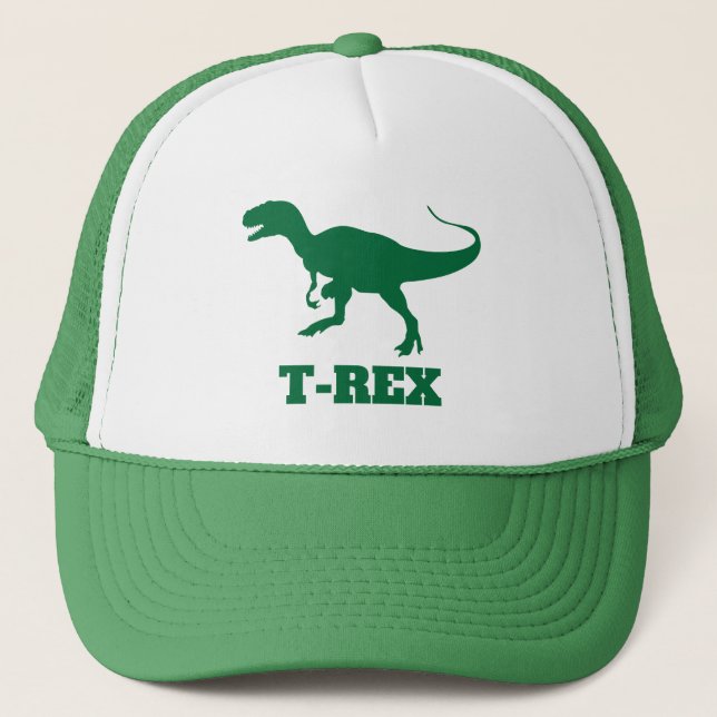 Casquette Dinosaure T-Rex Tyrannosaurus Personnalisé (Devant)