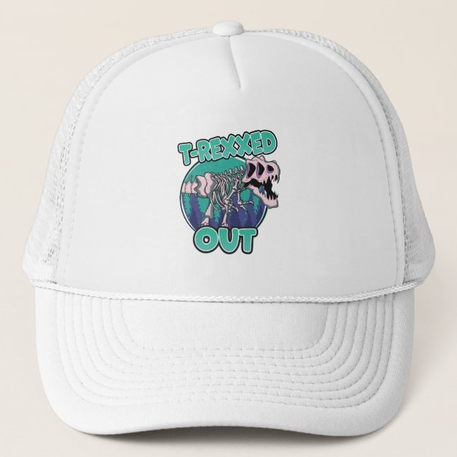Casquette Dinosaure T-Rexxed Out (Devant)