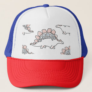 Casquette Dinosaures de Doodle : Amusant Dessiné À La Main.