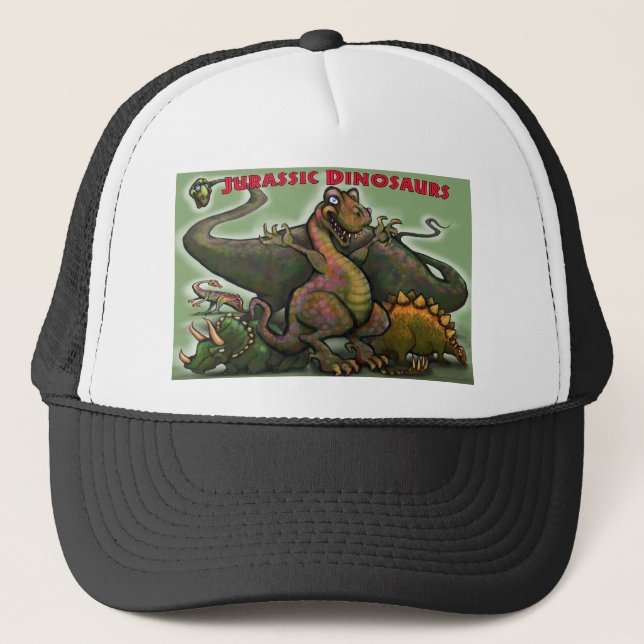 Casquette Dinosaures jurassiques (Devant)