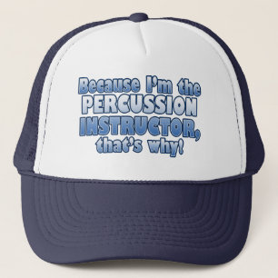 Casquette d'instructeur de percussion