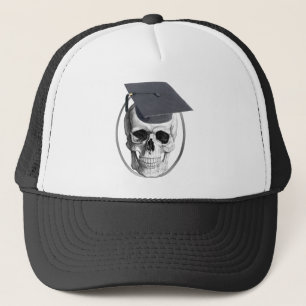 Casquette Diplômé d'auto-école de camion de crâne
