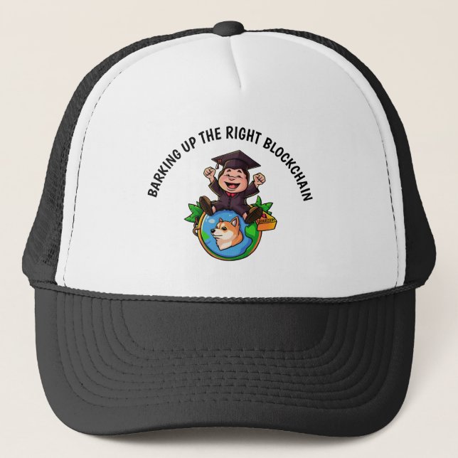 Casquette Diplôme de dogécine (Devant)