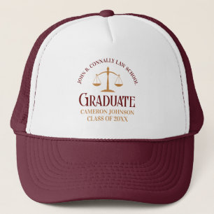 Casquette Diplôme d'or de Maroon sur mesure