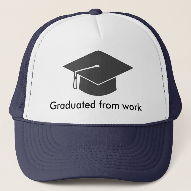 Casquette Diplômé du travail (Devant)