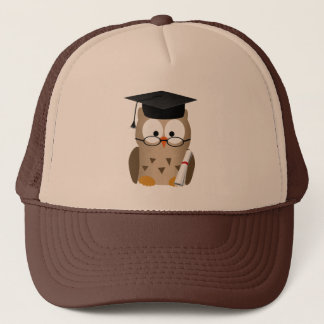 Casquette Diplômé sage mignon de hibou