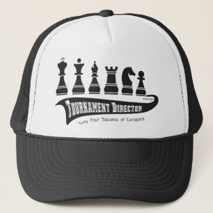 Casquette Directeur de tournoi, échecs de sport
