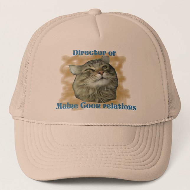 Casquette Directeur des relations du Maine Coon (Devant)