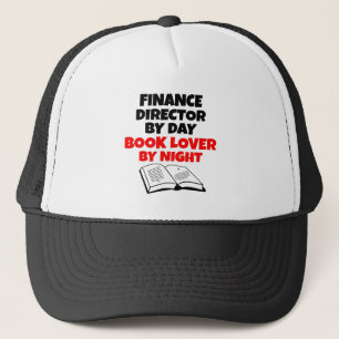 Casquette Directeur financier de Book Lover