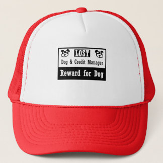 Casquette Directeur perdu de crédit de chien