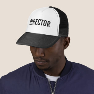 Casquette Director Black and White