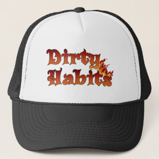 Casquette DirtyHabits Flamme Trucker Chapeau