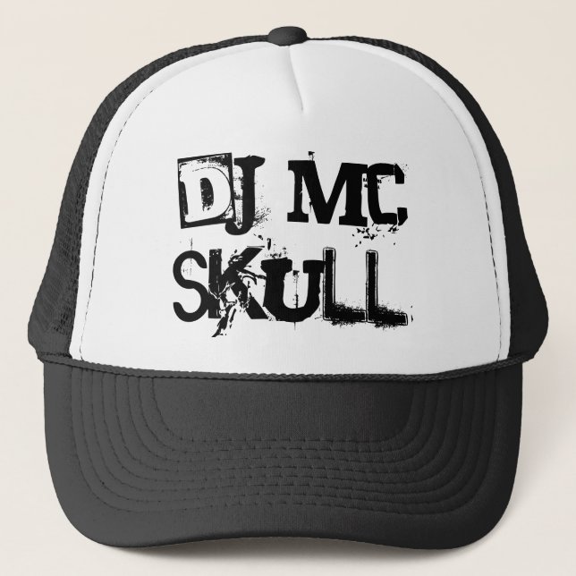 CASQUETTE DISCS-JOCKEY MC SKULL (Devant)