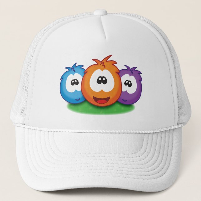 Casquette Disposition trio de style d'icône Sneezies ! (Devant)