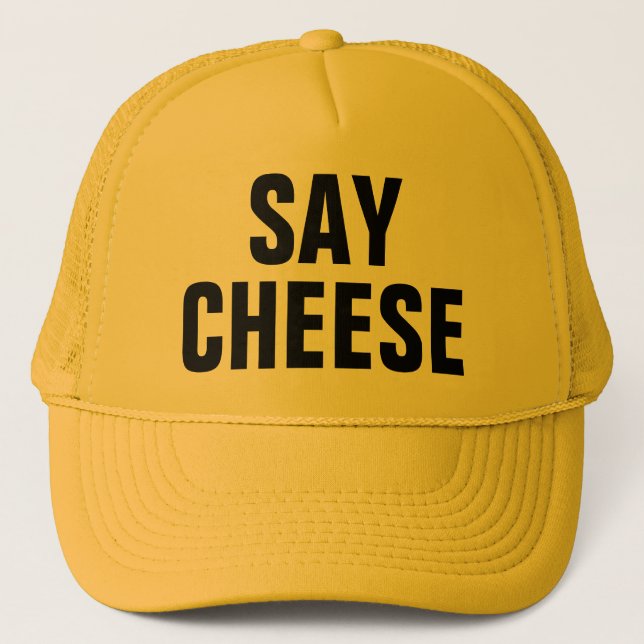Casquette Dites le fromage (Devant)