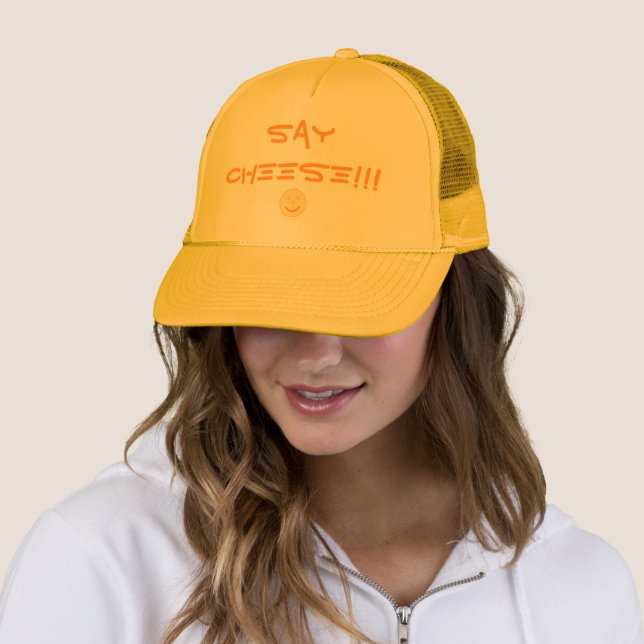 CASQUETTE DITES LE FROMAGE ! ! ! /CASQUETTE DE CAMIONNEUR (En situation)