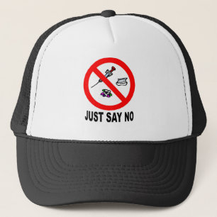 CASQUETTE DITES NON AUX DROGUES