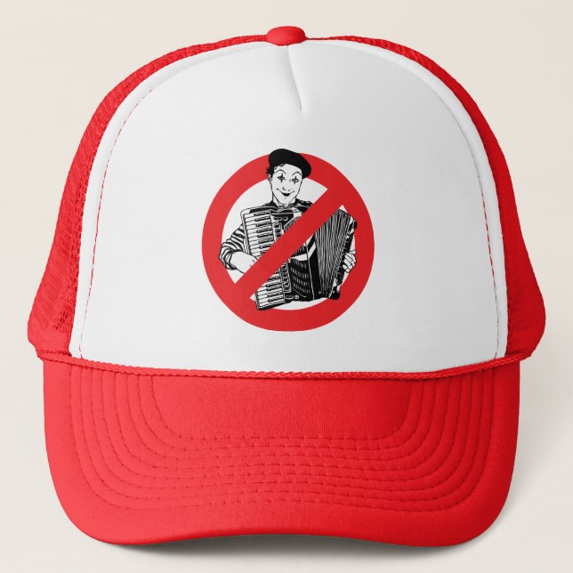 CASQUETTE DITES NON AUX PANTOMIMES (Devant)