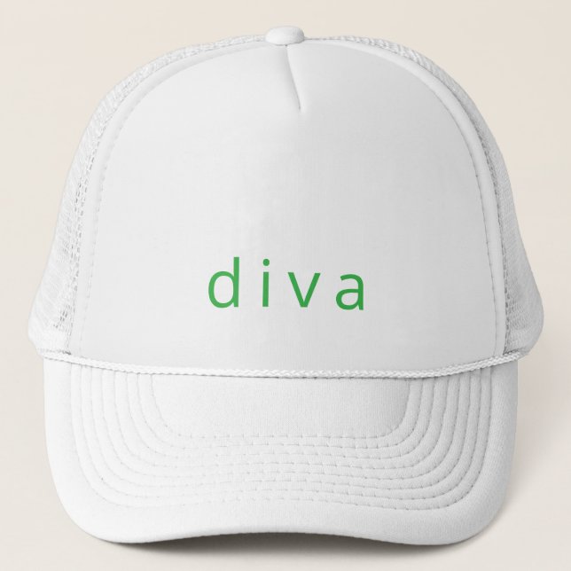 casquette diva (Devant)