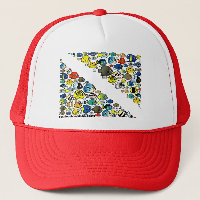 Casquette Diver Scubadorable Diver Down (Devant)
