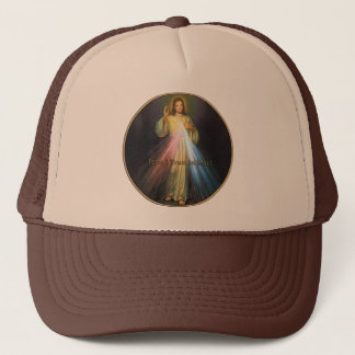 CASQUETTE DIVINE MERCY JESUS JE FAIS CONFIANCE EN VOUS