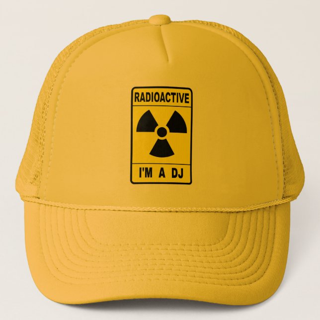 Casquette DJ radioactif (Devant)