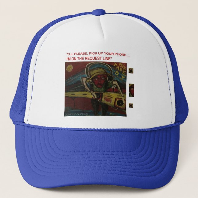 CASQUETTE DJ S'IL VOUS PLAÎT (Devant)