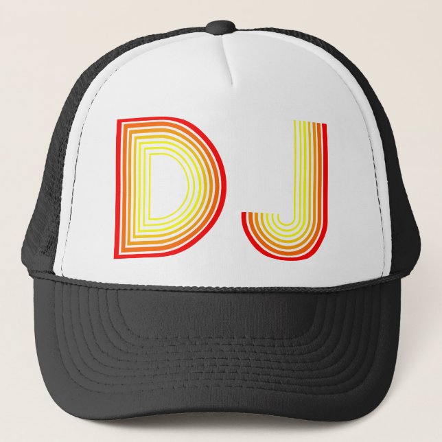 Casquette DJ vintage (Devant)