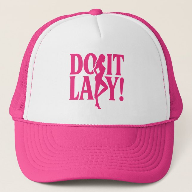 Casquette Do It Lady - L'autonomisation féminine (Devant)