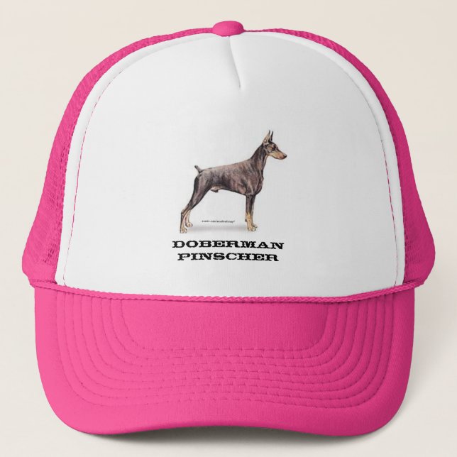 Casquette Doberman Pinscher (Devant)