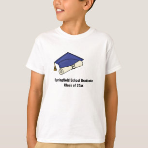 Casquette d'obtention du diplôme et T-shirt de