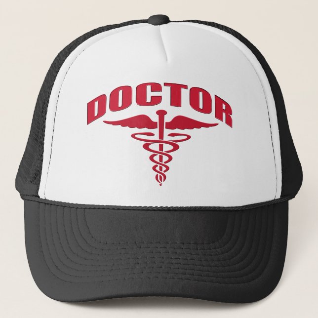 Casquette Docteur Caduceus Red (Devant)