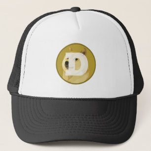 Casquette Dogecoin Dog Logo Reveillez Image - Trucker Hat