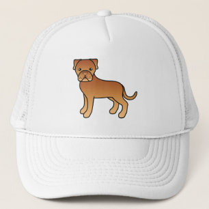 Casquette Dogue De Bordeaux Chien De Dessin Animé Mignon