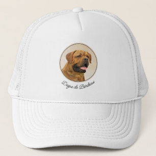 Casquette Dogue de Bordeaux Peinture - Cute Original Chien A