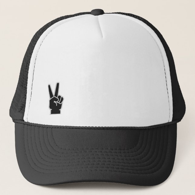 Casquette Doigts de paix (Devant)