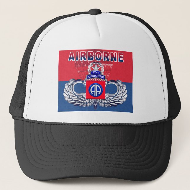 Casquette "Doit avoir" 82e division aéroportée (Devant)