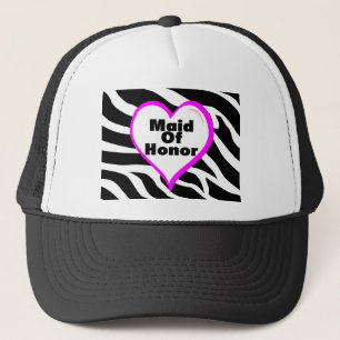 Casquette Domestique des rayures de zèbre d'honneur