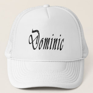 Casquette Dominic, Nom, Logo,