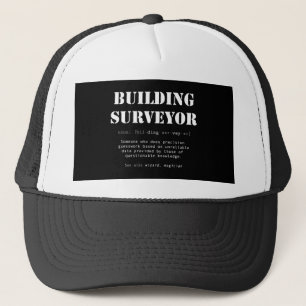 Casquette Don du dictionnaire d'arpenteur de bâtiment amusa