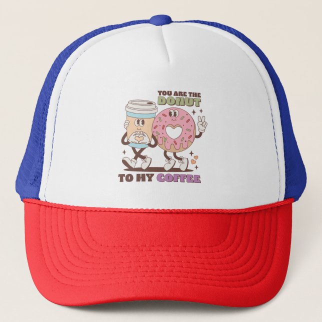 Casquette Don Valentin Vous Êtes La Donut À Mon Café (Devant)